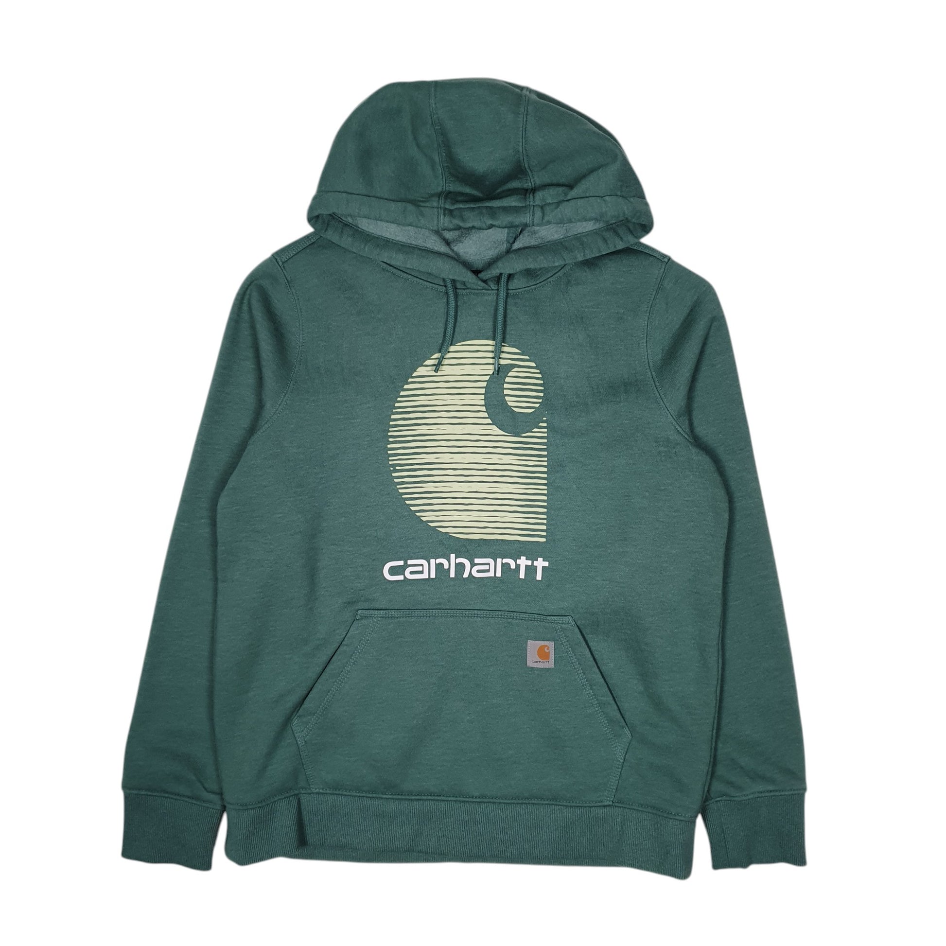 Womens Green Carhartt  Hoodie Jumper