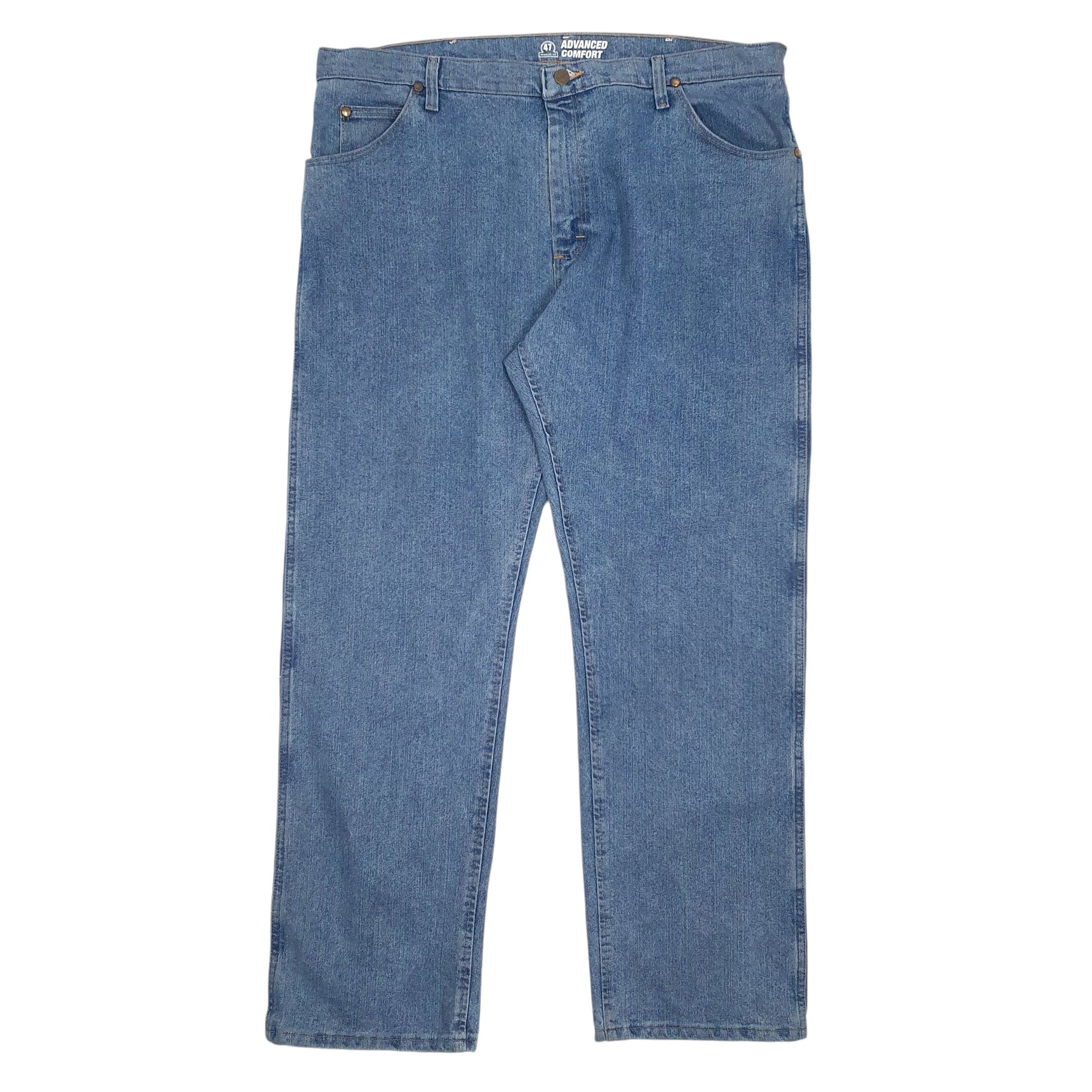 Mens Blue Wrangler  47MAC JeansW40 L32
