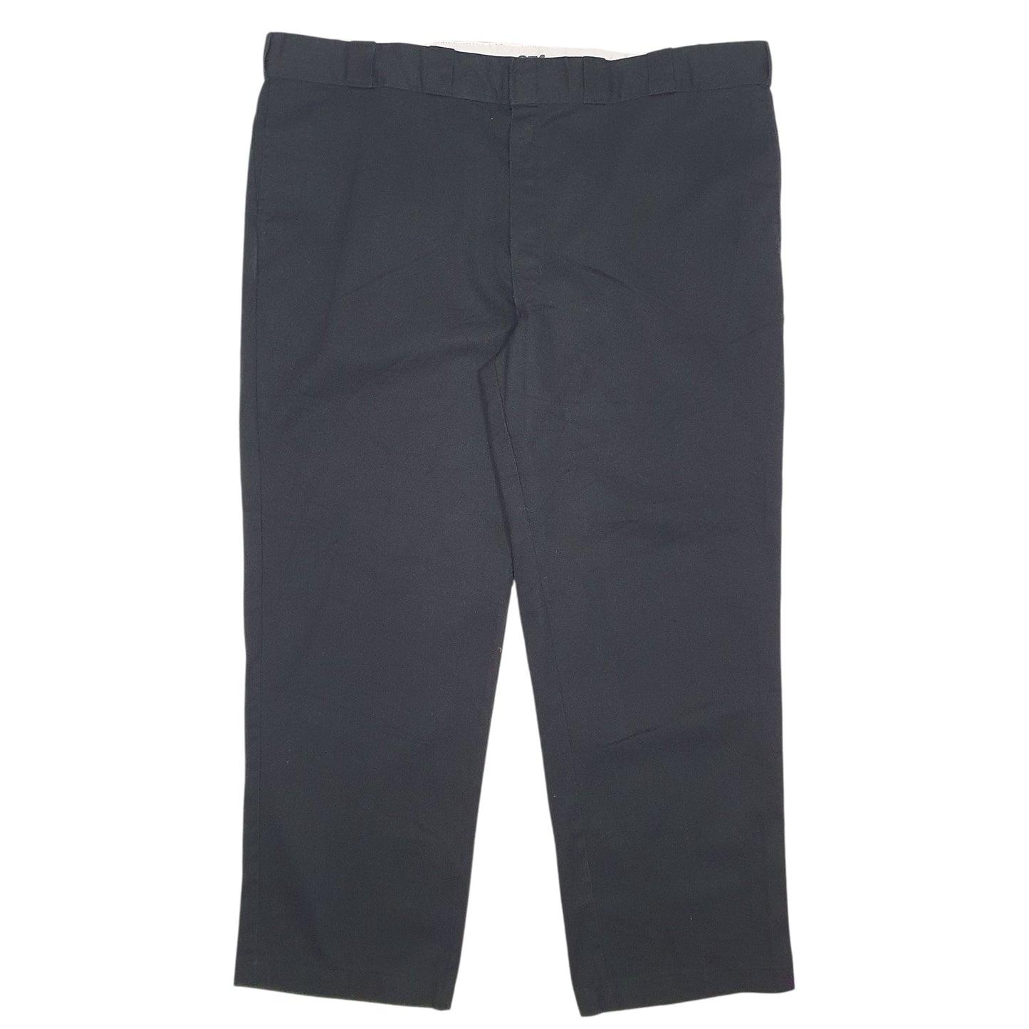 Mens Black Dickies 874 Workwear Chino Trousers