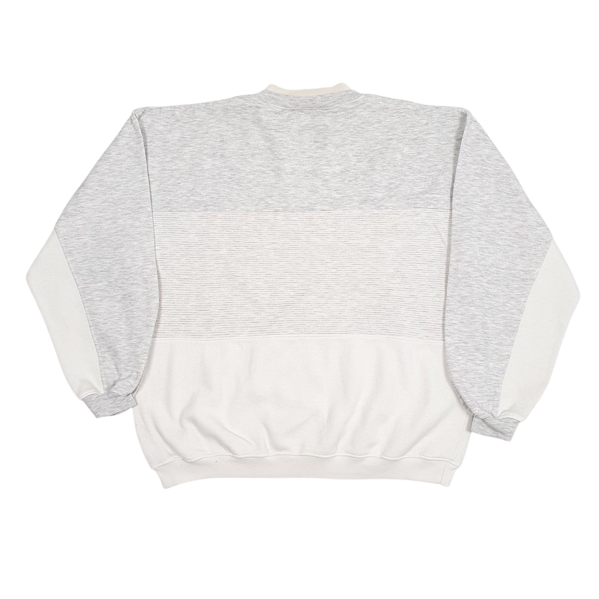 Mens Grey Gear Vintage 90s Crewneck Jumper