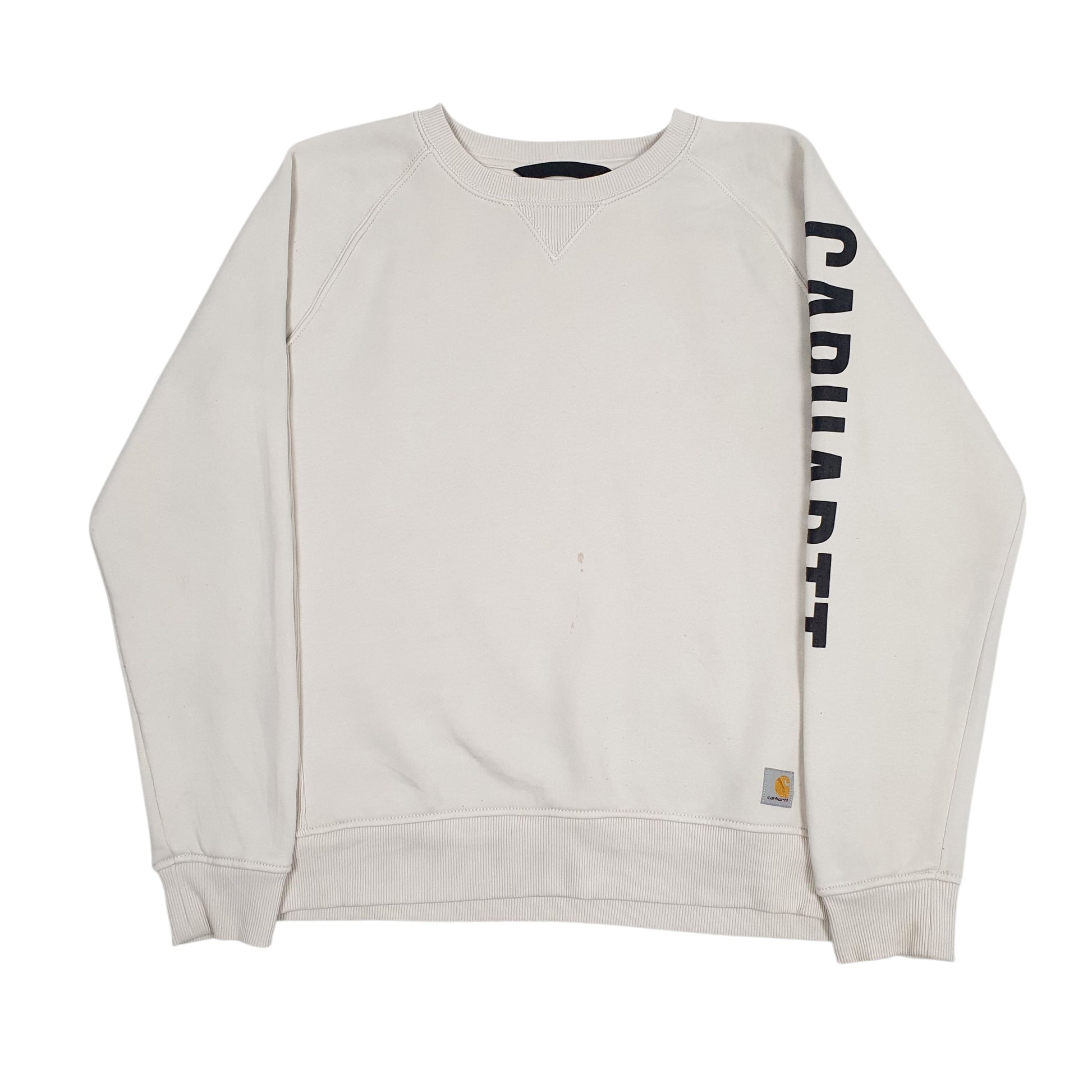 Womens Cream Carhartt  Crewneck Jumper