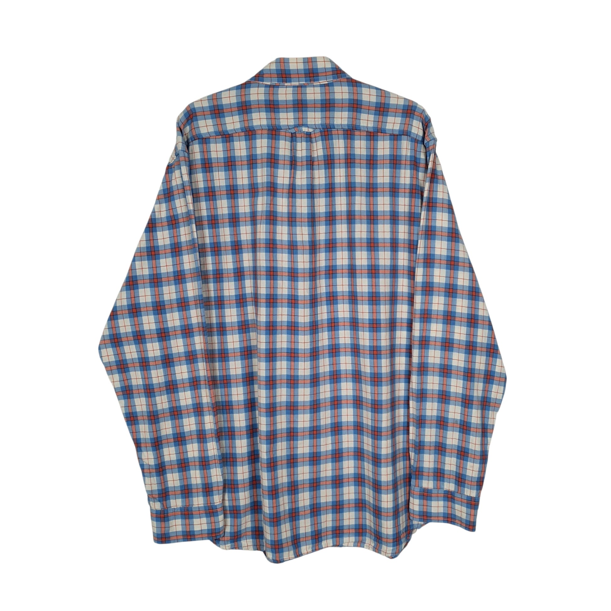 Mens Blue L.L.Bean   Shirt