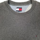 Mens Grey Tommy Hilfiger Vintage 00s Crewneck Jumper