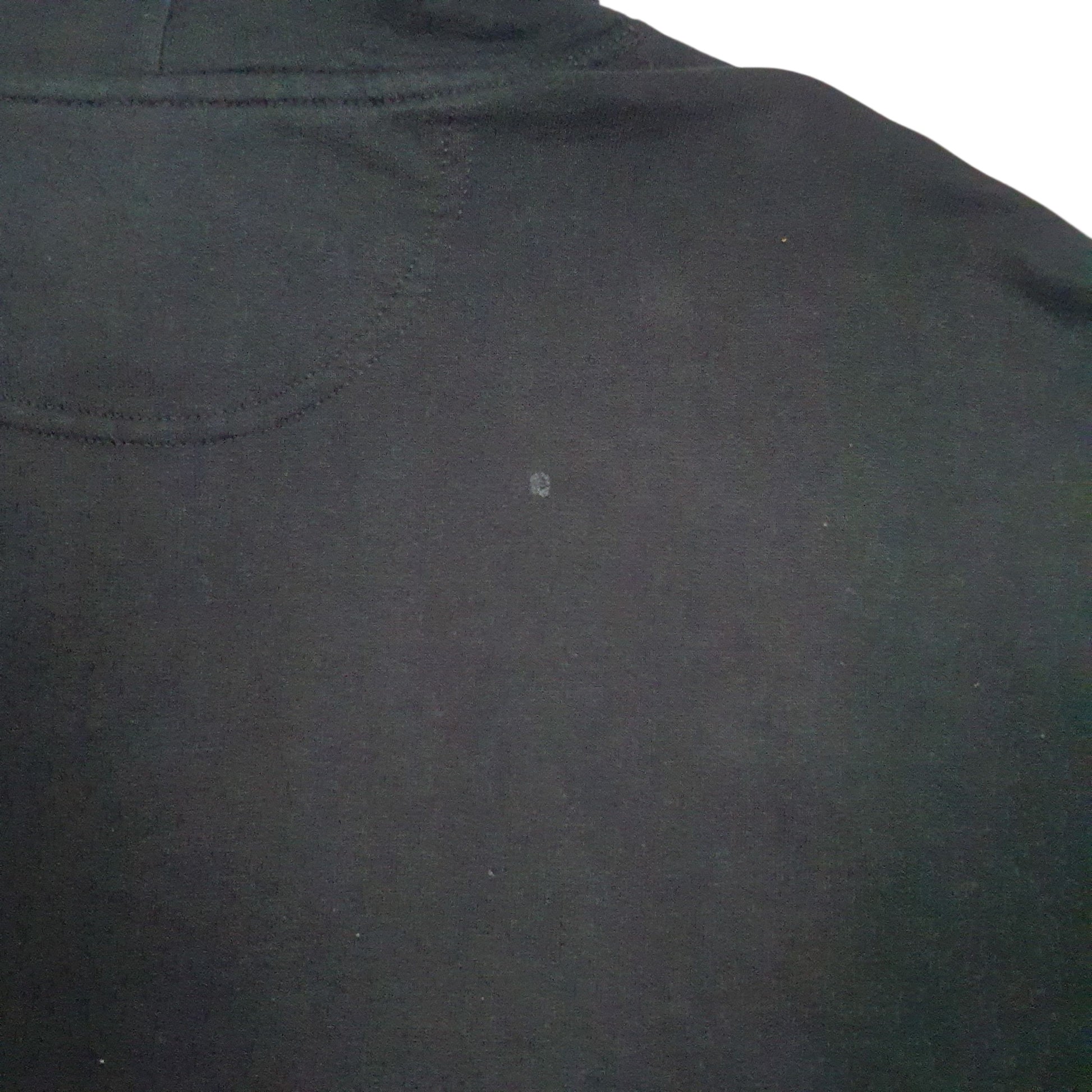 Womens Black Champion Spellout Hoodie Jumper
