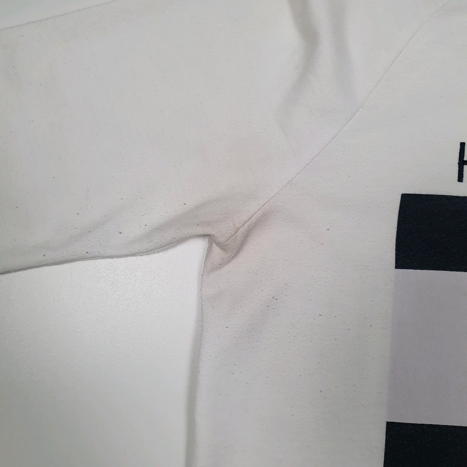 Mens White Tommy Hilfiger Lightweight Crewneck Jumper