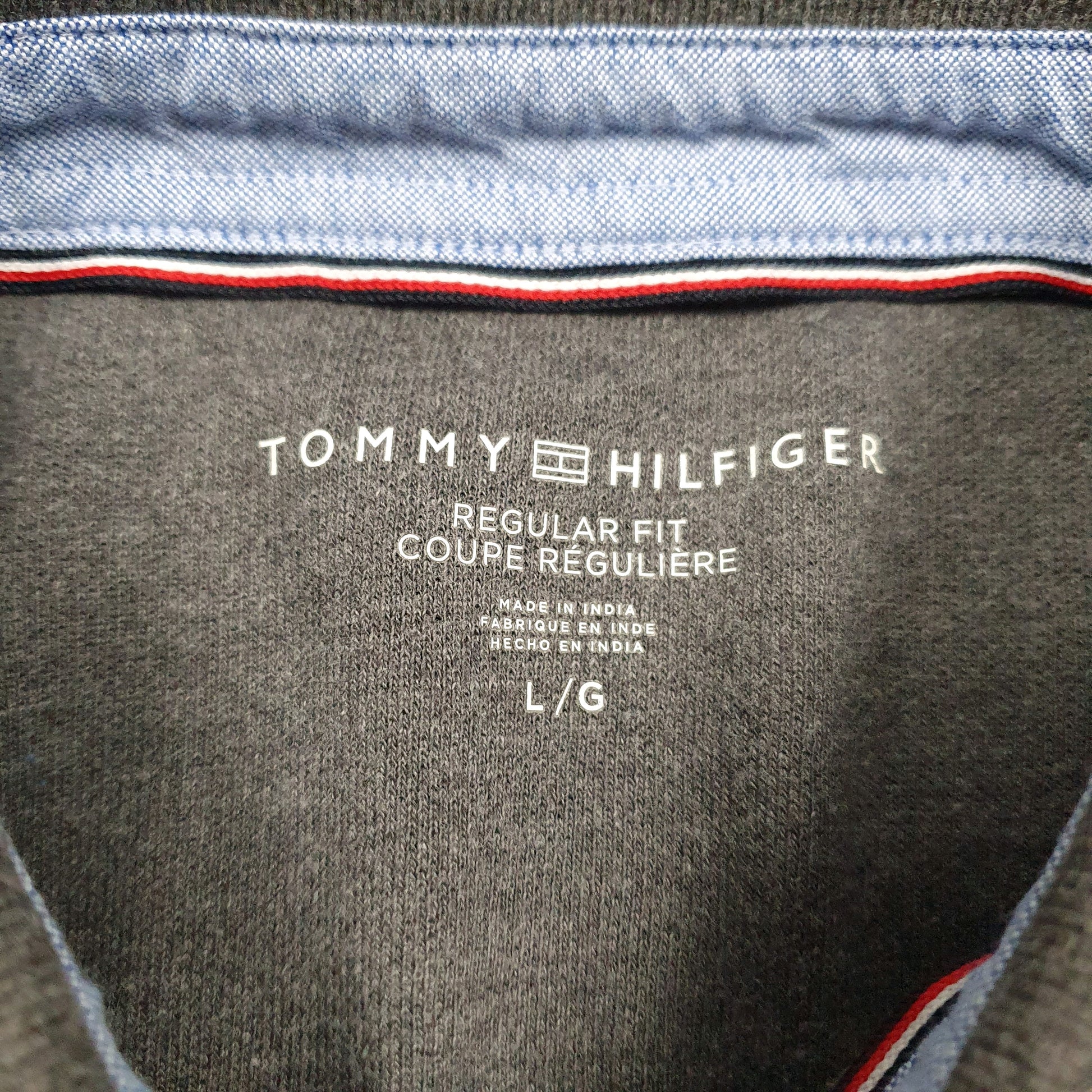 Mens Grey Tommy Hilfiger   Polo Shirt