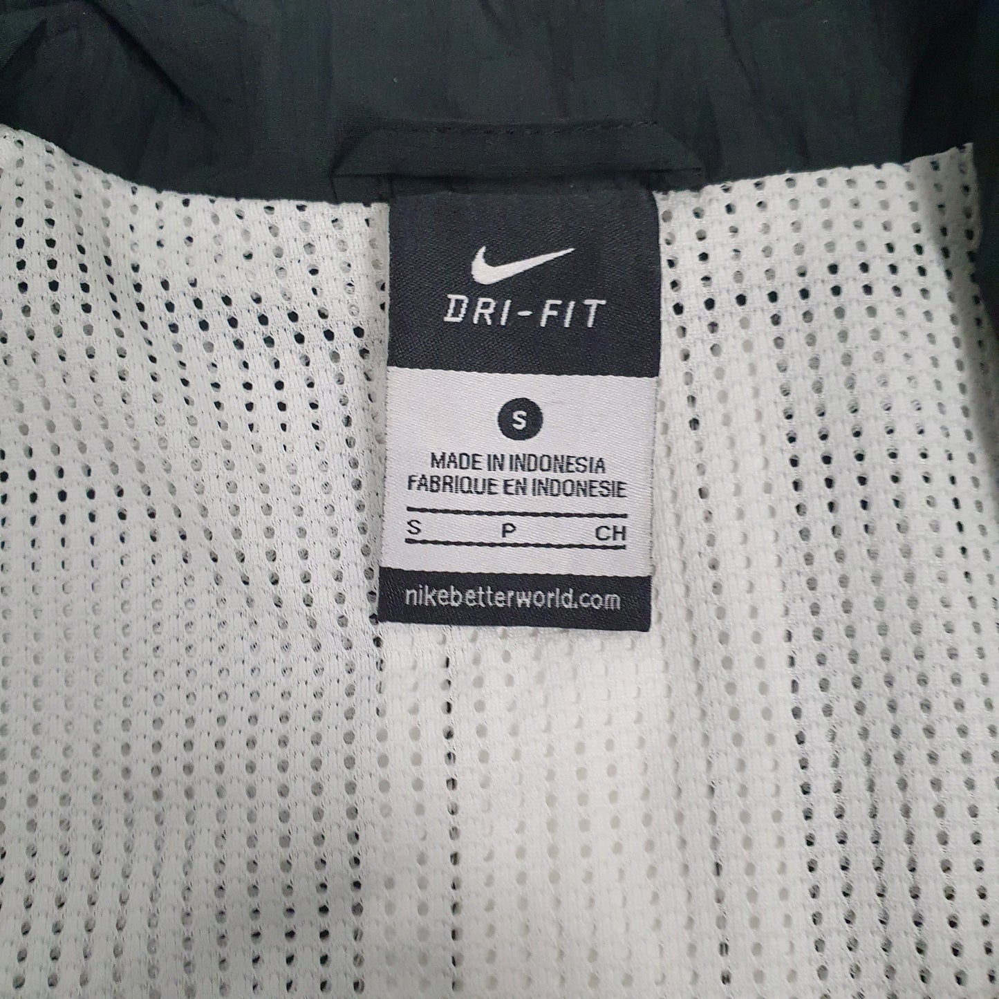 Mens Black Nike Dri-Fit  Coat