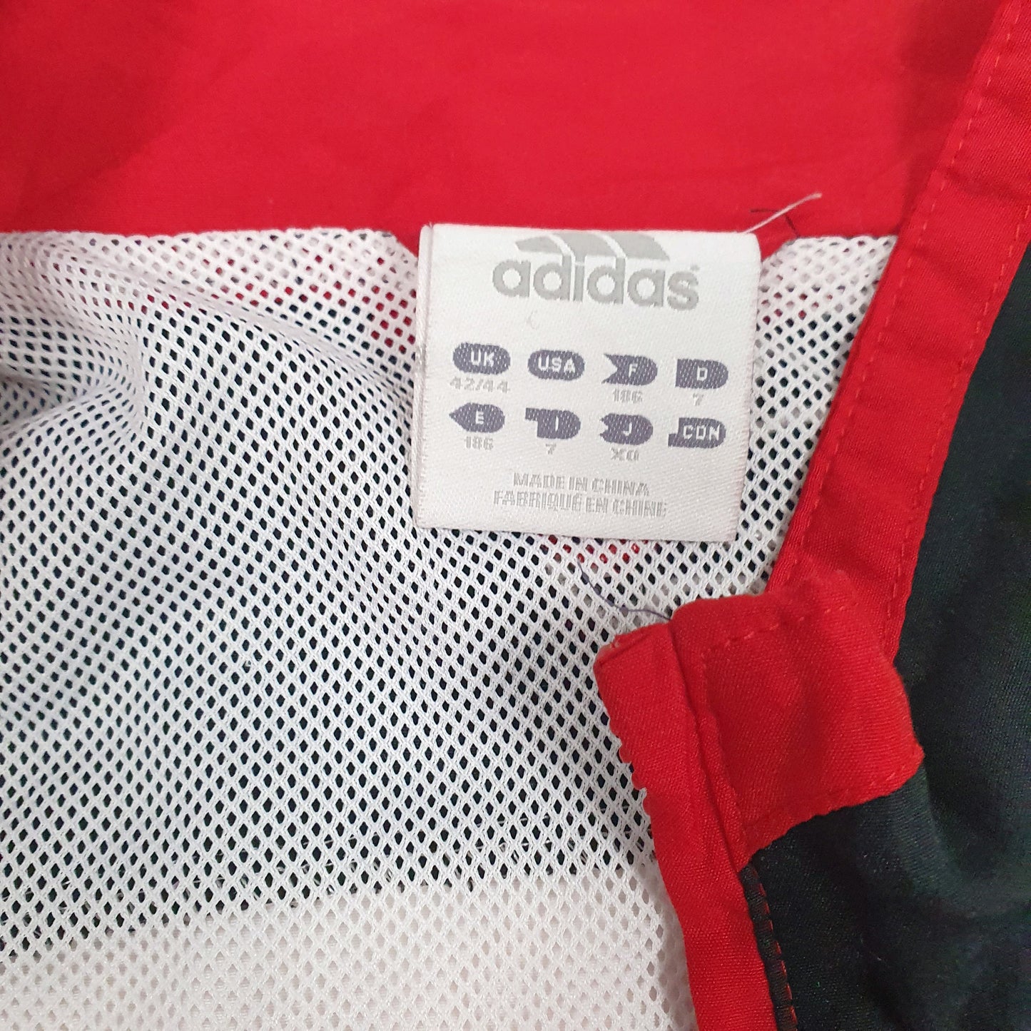Mens Red Adidas   Coat