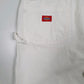 Mens White Dickies Painter Full Zip Shorts