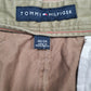 Mens Brown Tommy Hilfiger Pleated  Trousers