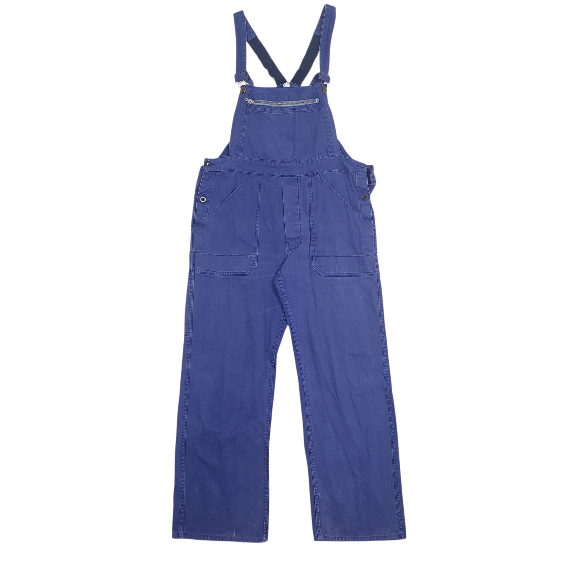 Mens Blue Unbranded  Dungaree Trousers