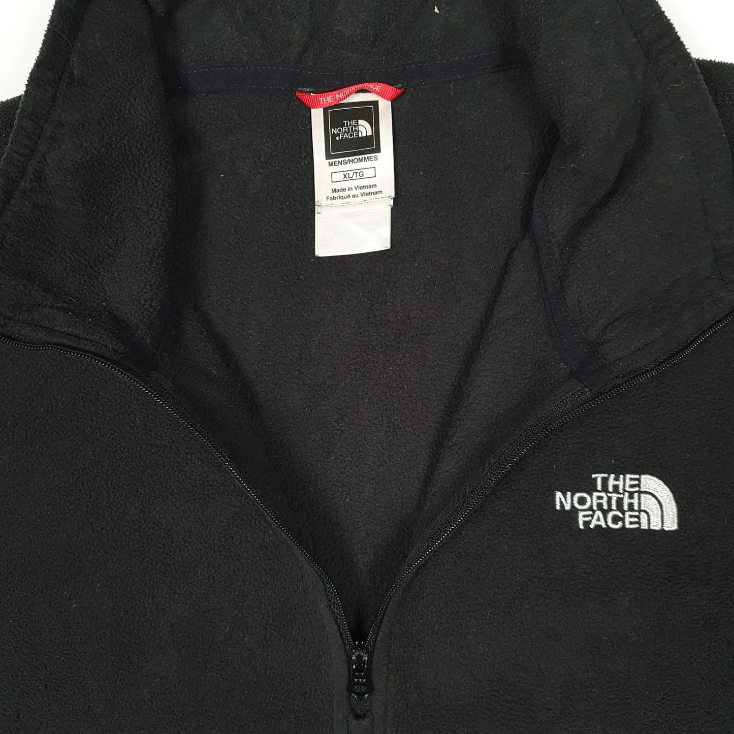 Mens Black The North Face  Quarter Zip Jumper
