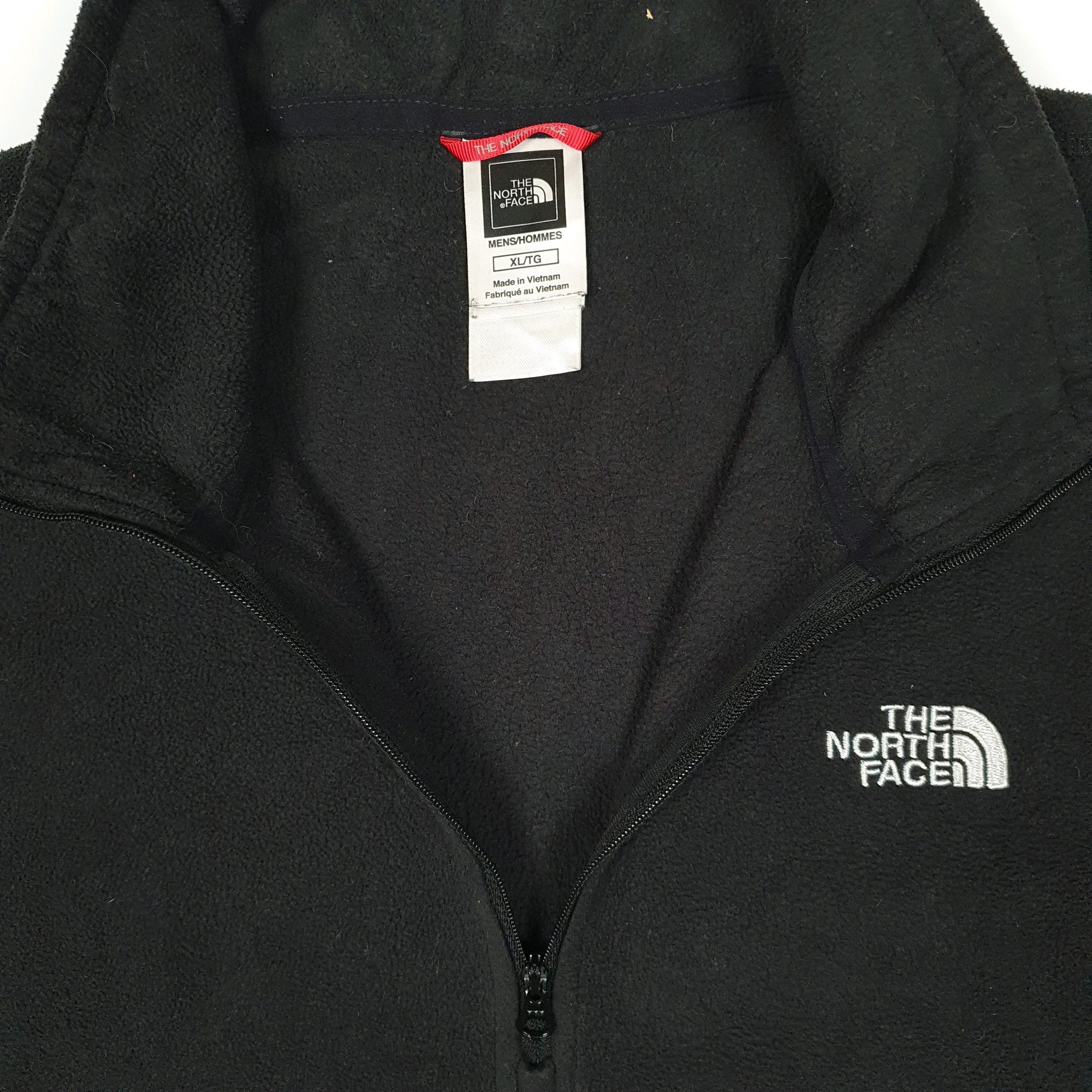 Mens Black The North Face  Quarter Zip Jumper