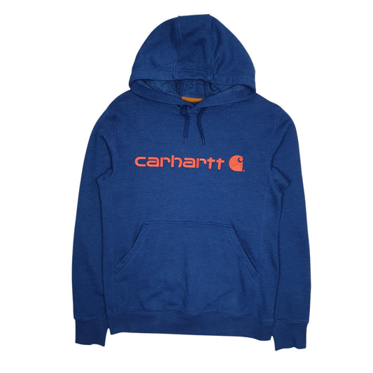 Mens Blue Carhartt  Hoodie Jumper