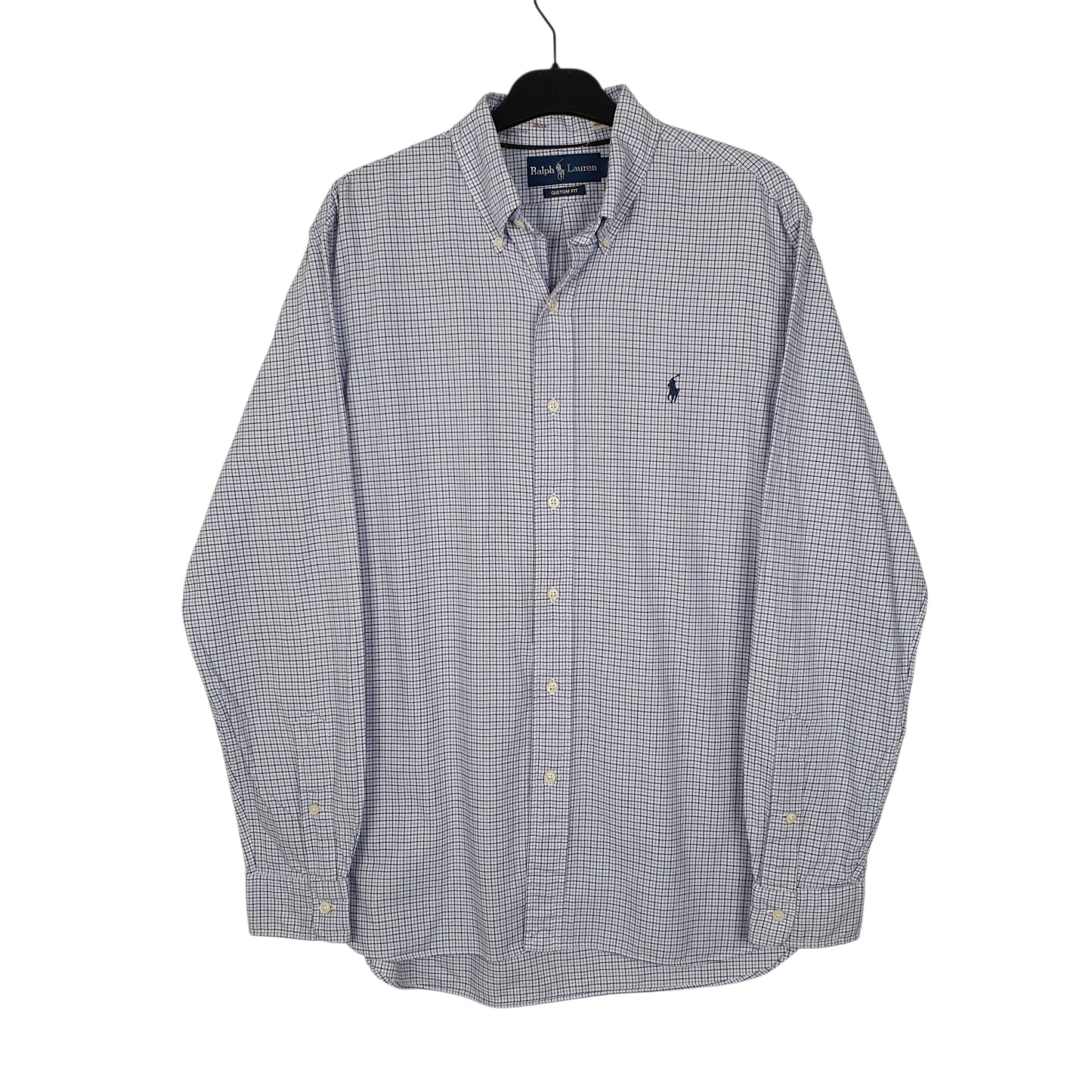 Mens Blue Ralph Lauren  Long Sleeve Shirt