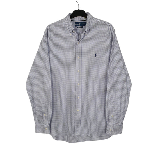 Mens Blue Ralph Lauren  Long Sleeve Shirt
