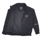 Mens Black NBA Sacramento Kings Full Zip Coat