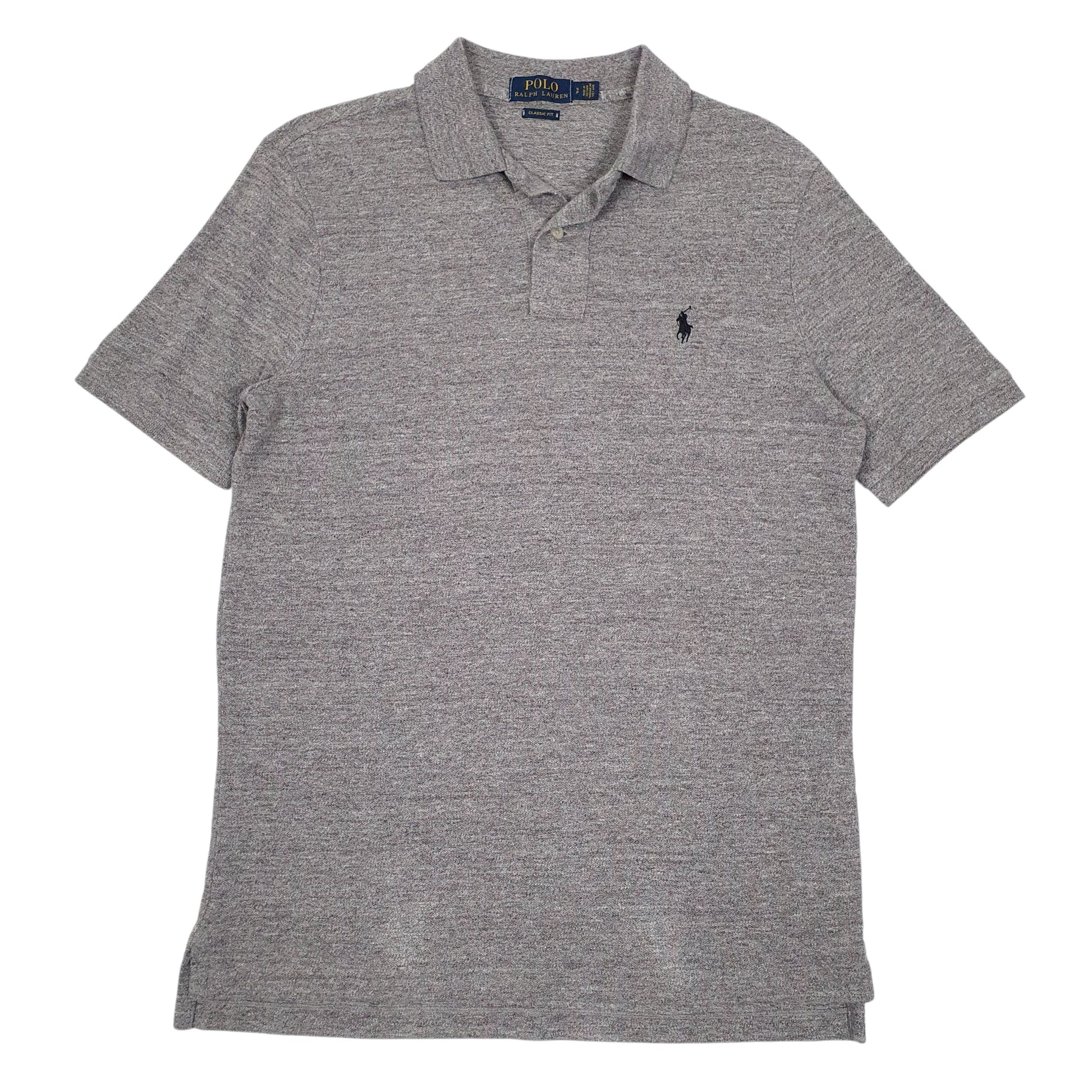 Mens Grey Polo Ralph Lauren  Short Sleeve Polo Shirt