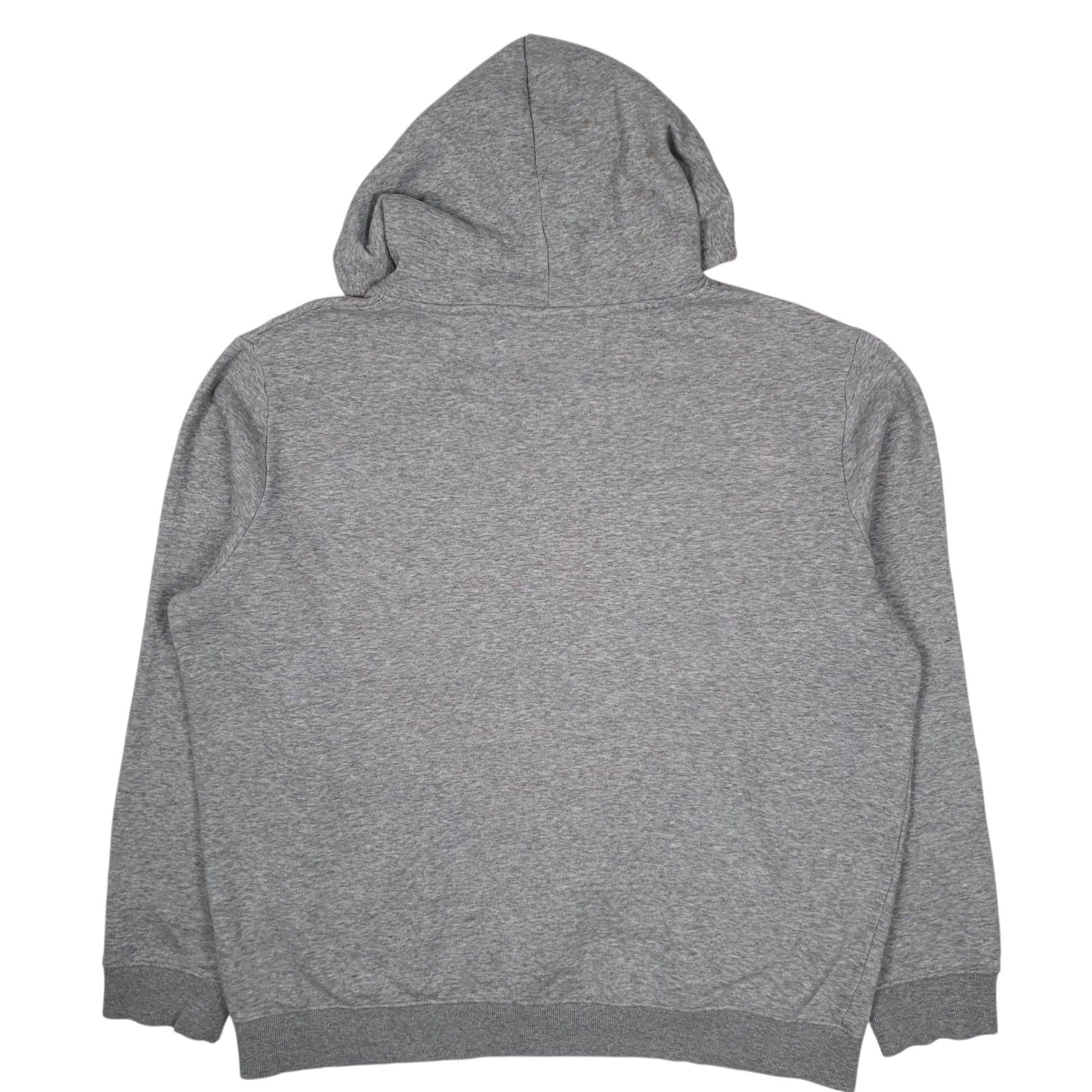 Mens Grey Fila  Hoodie Jumper