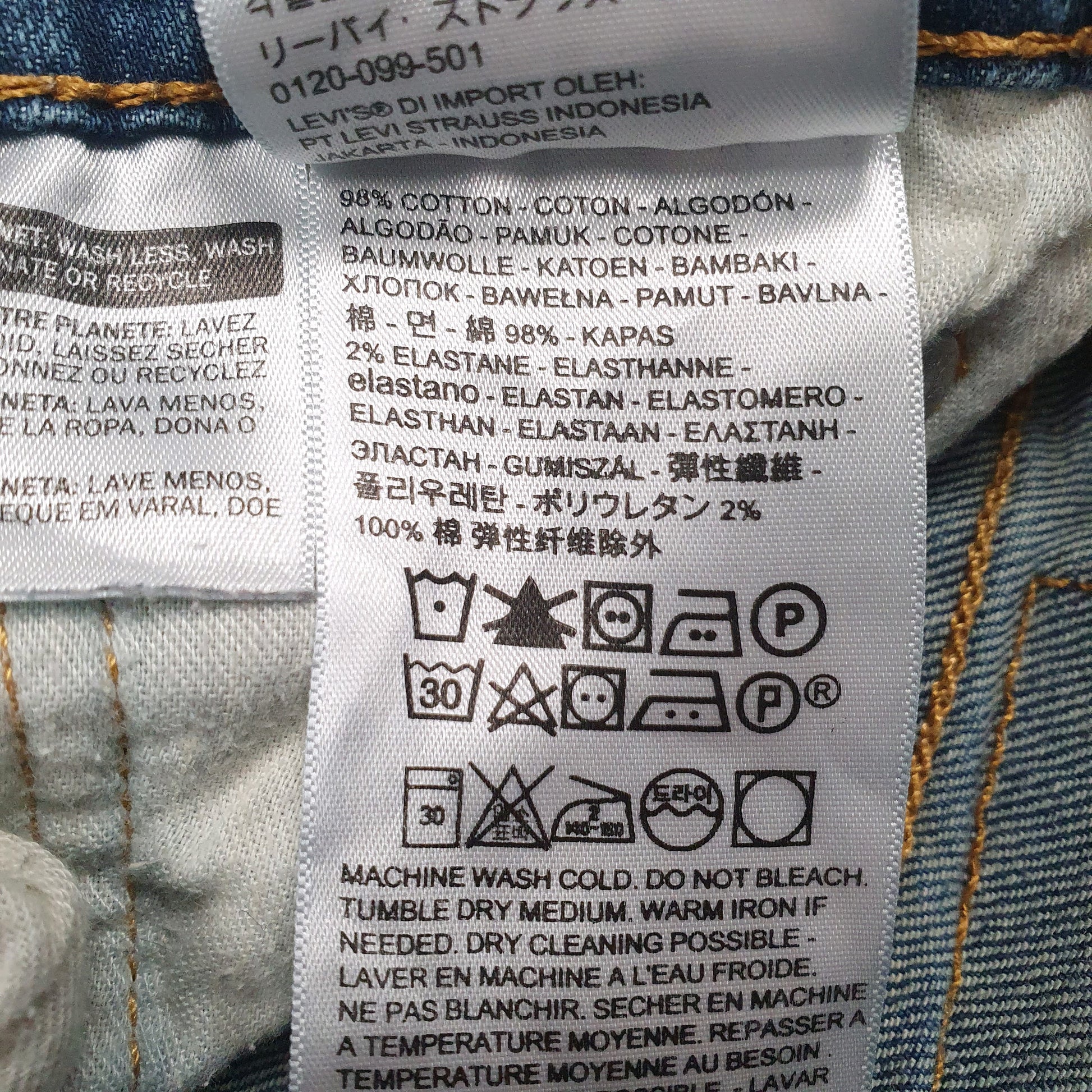 Mens Blue Levis   Jeans