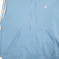 Mens Blue Adidas  Hoodie Jumper