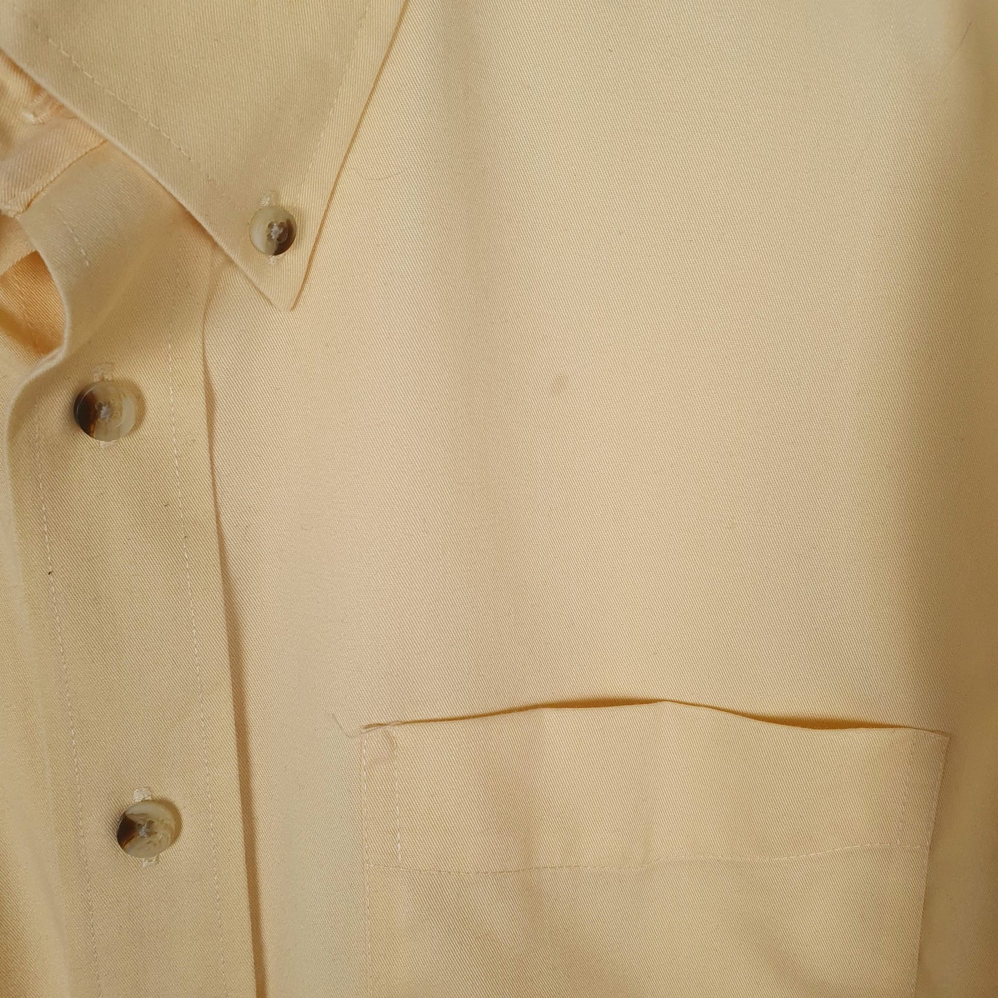 Mens Yellow L.L.Bean   Shirt