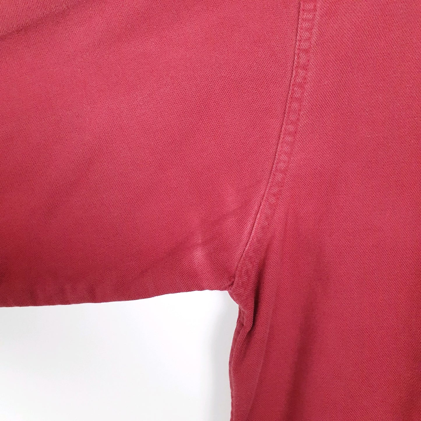 Mens Burgundy L.L.Bean Chamois  Shirt