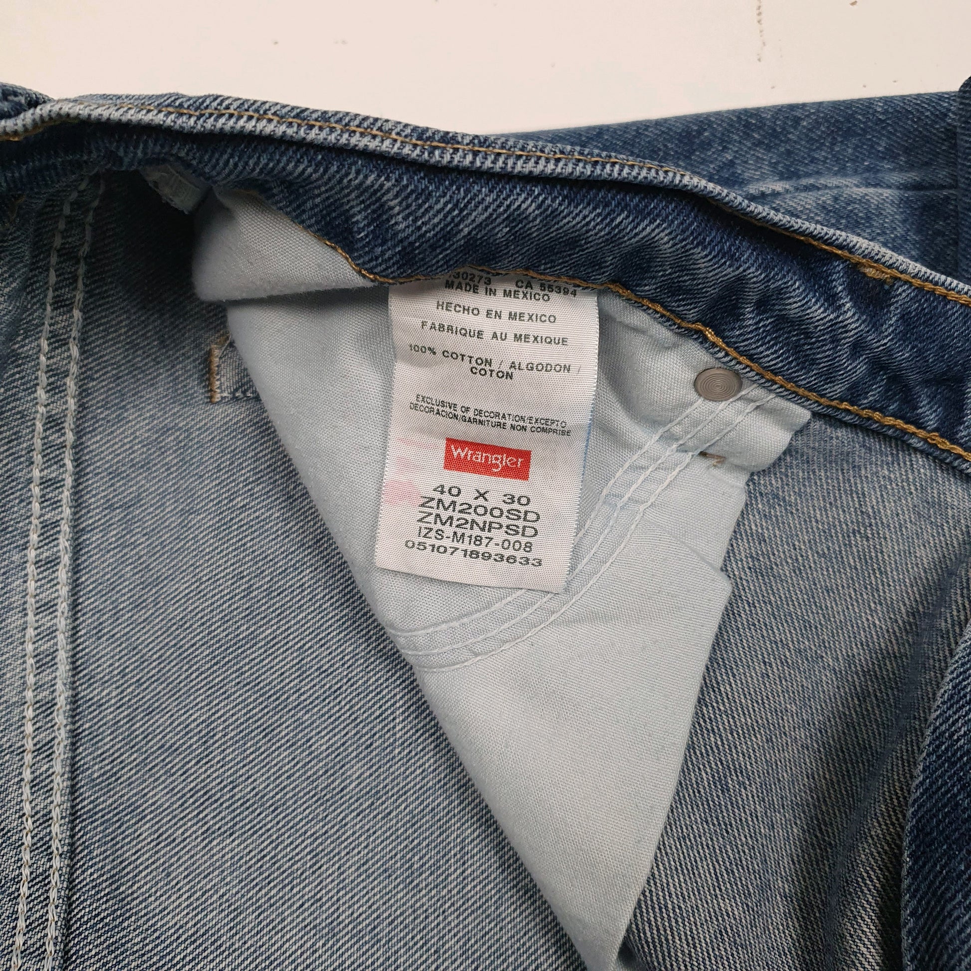 Mens Blue Wrangler   Jeans