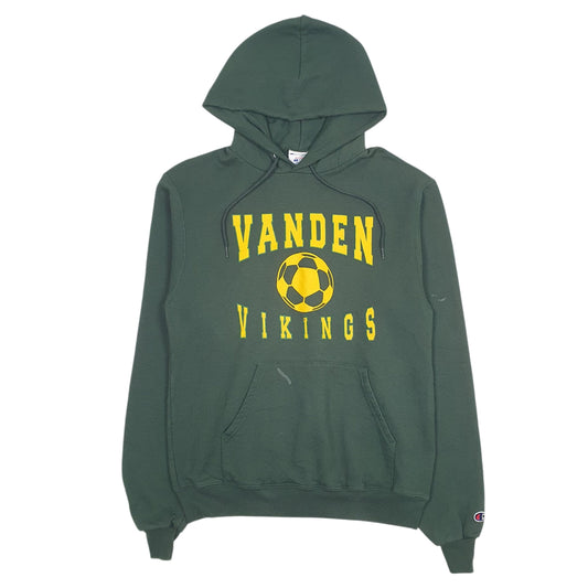 Mens Green Champion Vanden Vikings Hoodie Jumper