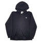 Mens Black Adidas Spellout Full Zip Jumper