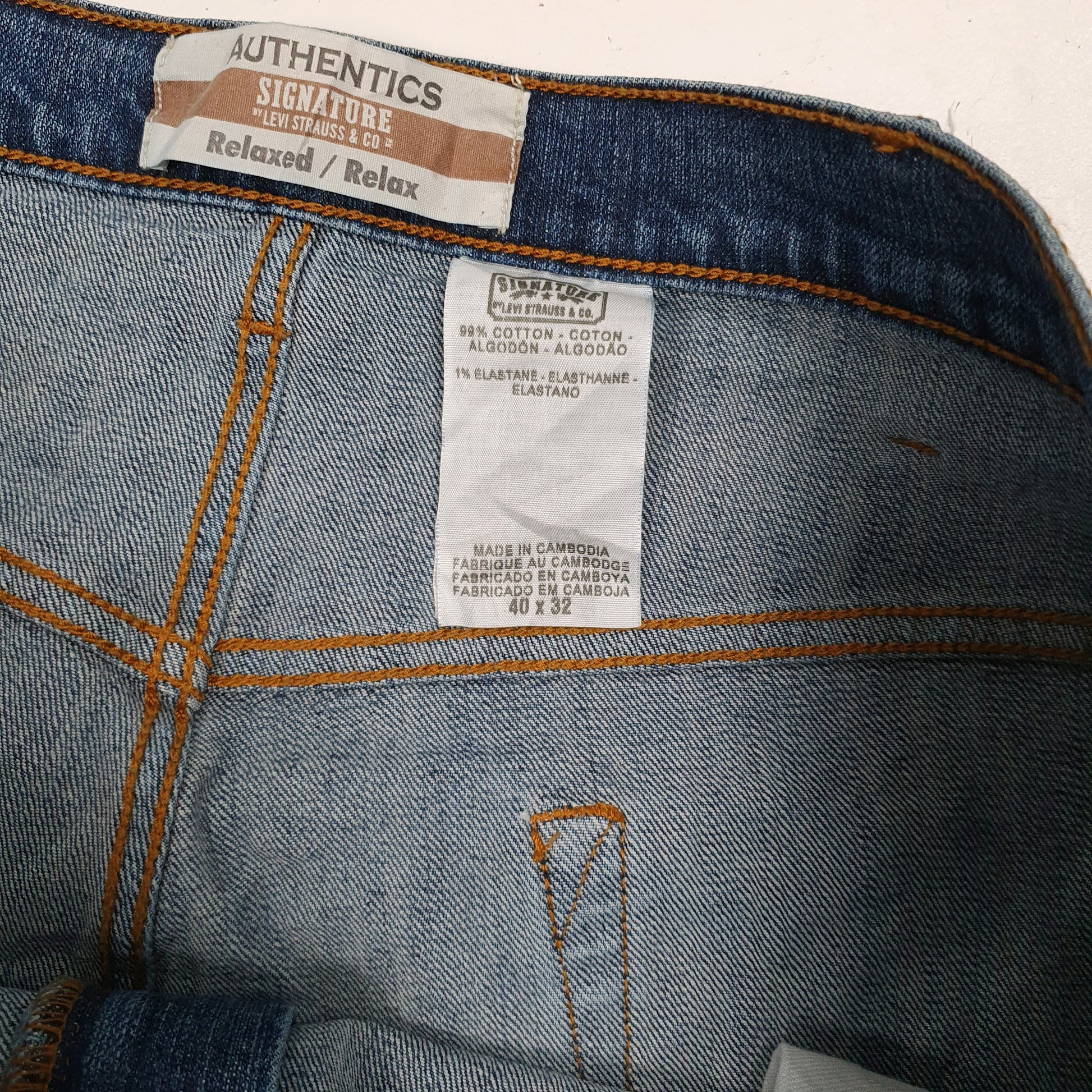 Mens Blue Levis   Jeans