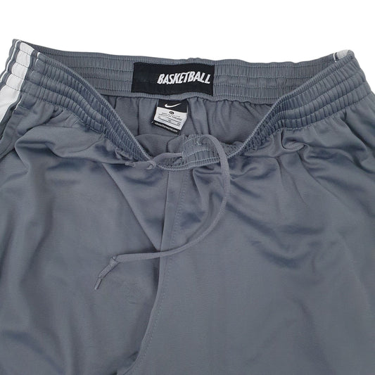 Mens Grey Nike Basketball Hoodie Trousers