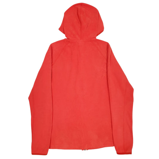 Womens Orange The North Face Polartec Full Zip Jumper