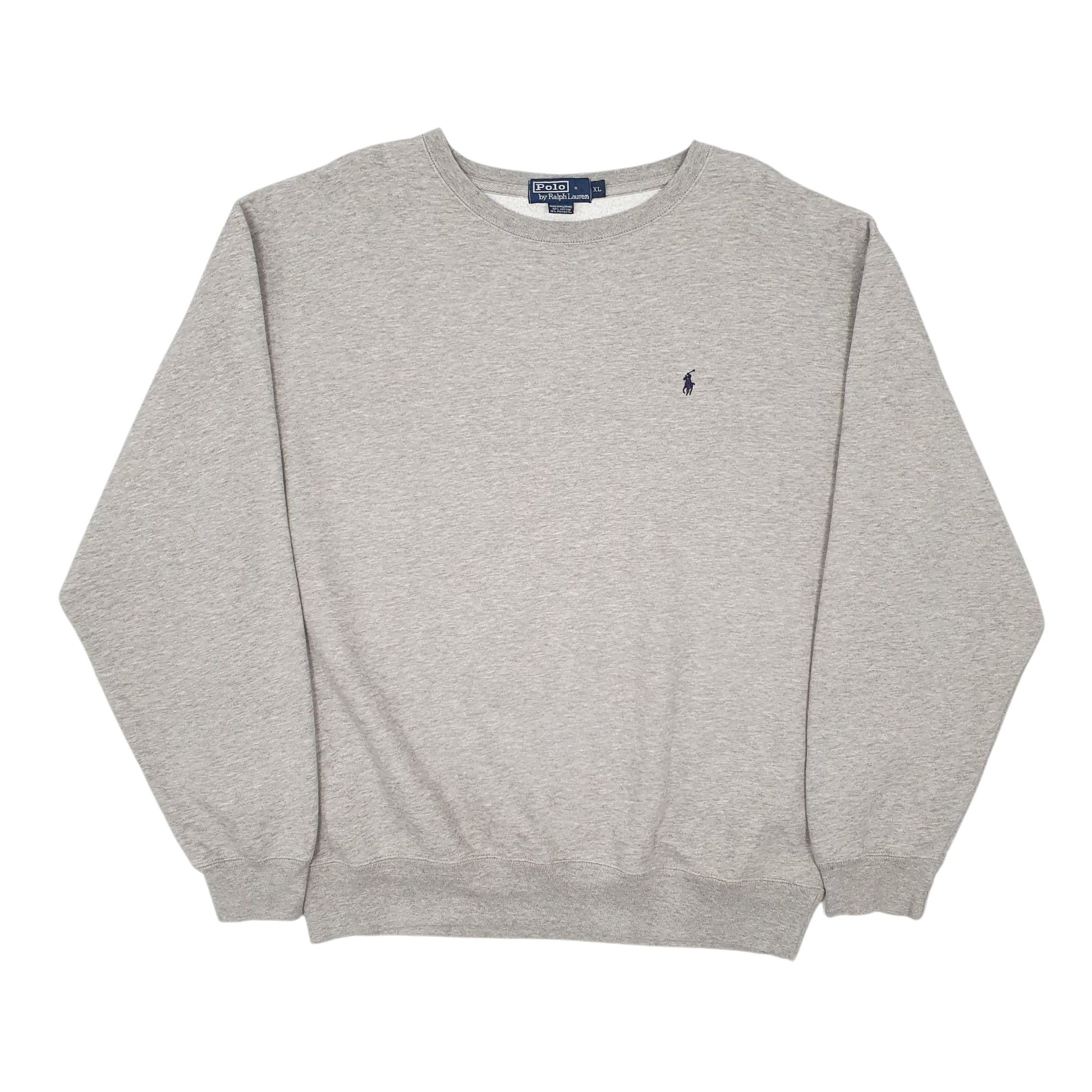 Mens Grey Polo Ralph Lauren  Crewneck Jumper