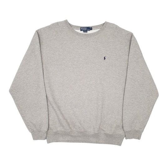 Mens Grey Polo Ralph Lauren  Crewneck Jumper