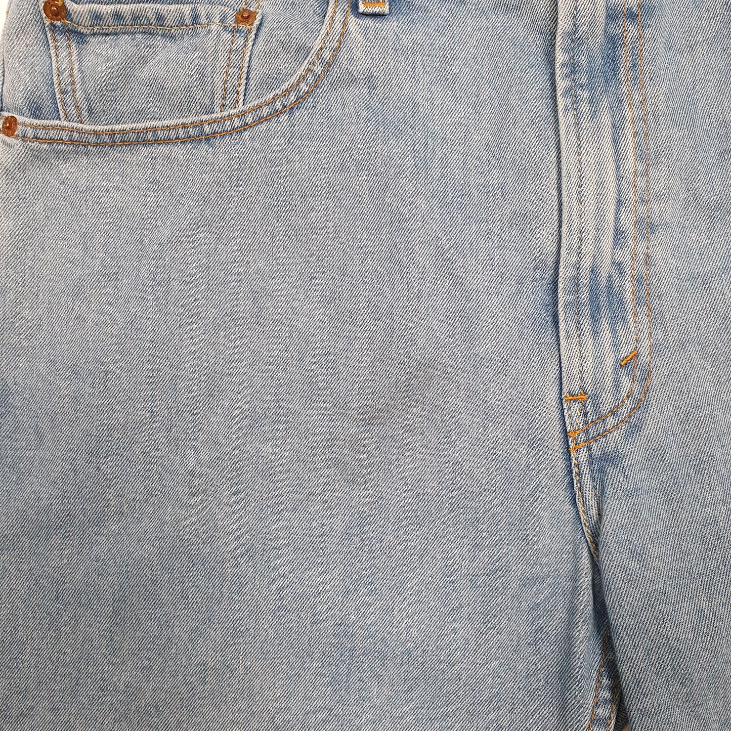 Mens Blue Levis 505  Shorts