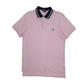 Mens Pink Polo Ralph Lauren Custom Fit Short Sleeve Polo Shirt