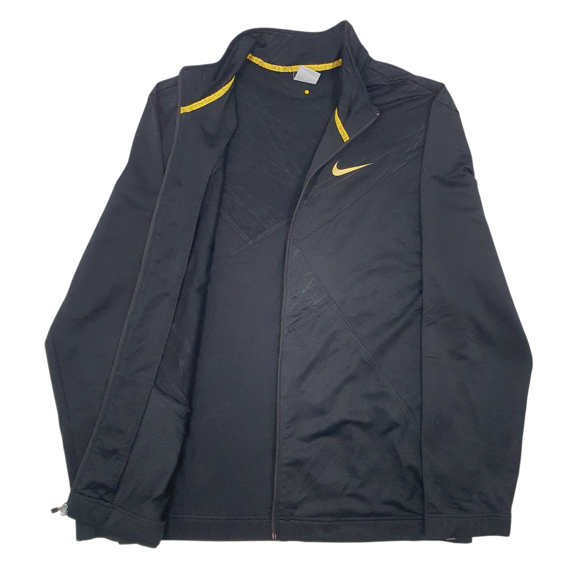 Mens Black Nike Dri-Fit Full Zip Jumper