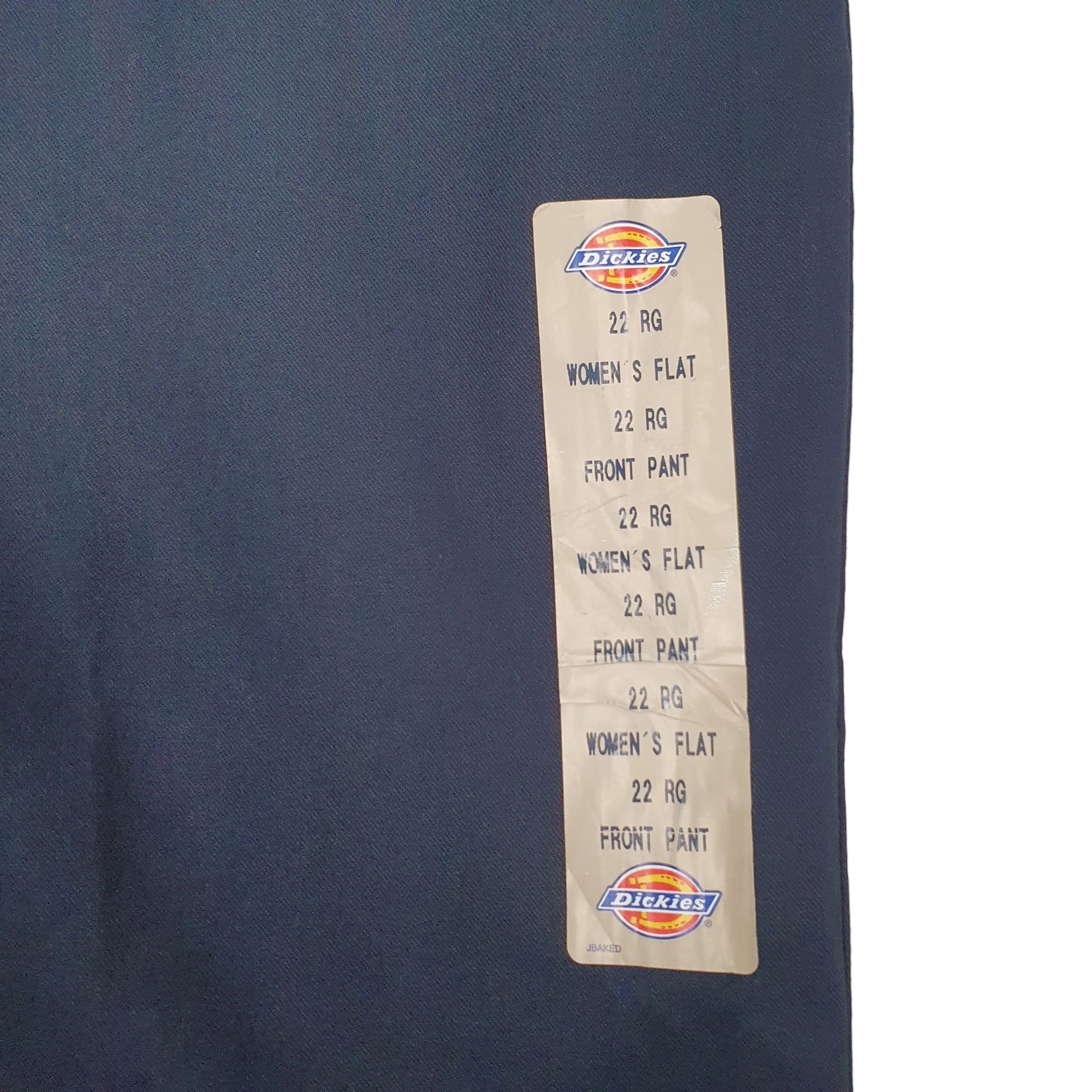 Womens Navy Dickies   Trousers
