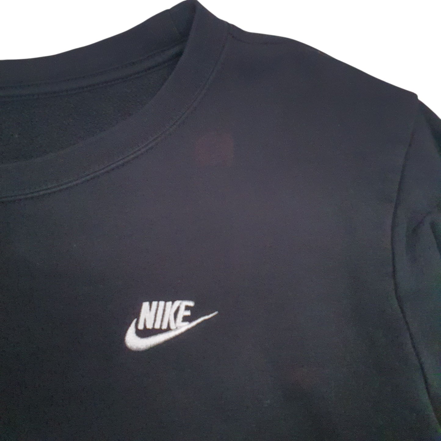 Womens Black Nike  Crewneck Jumper