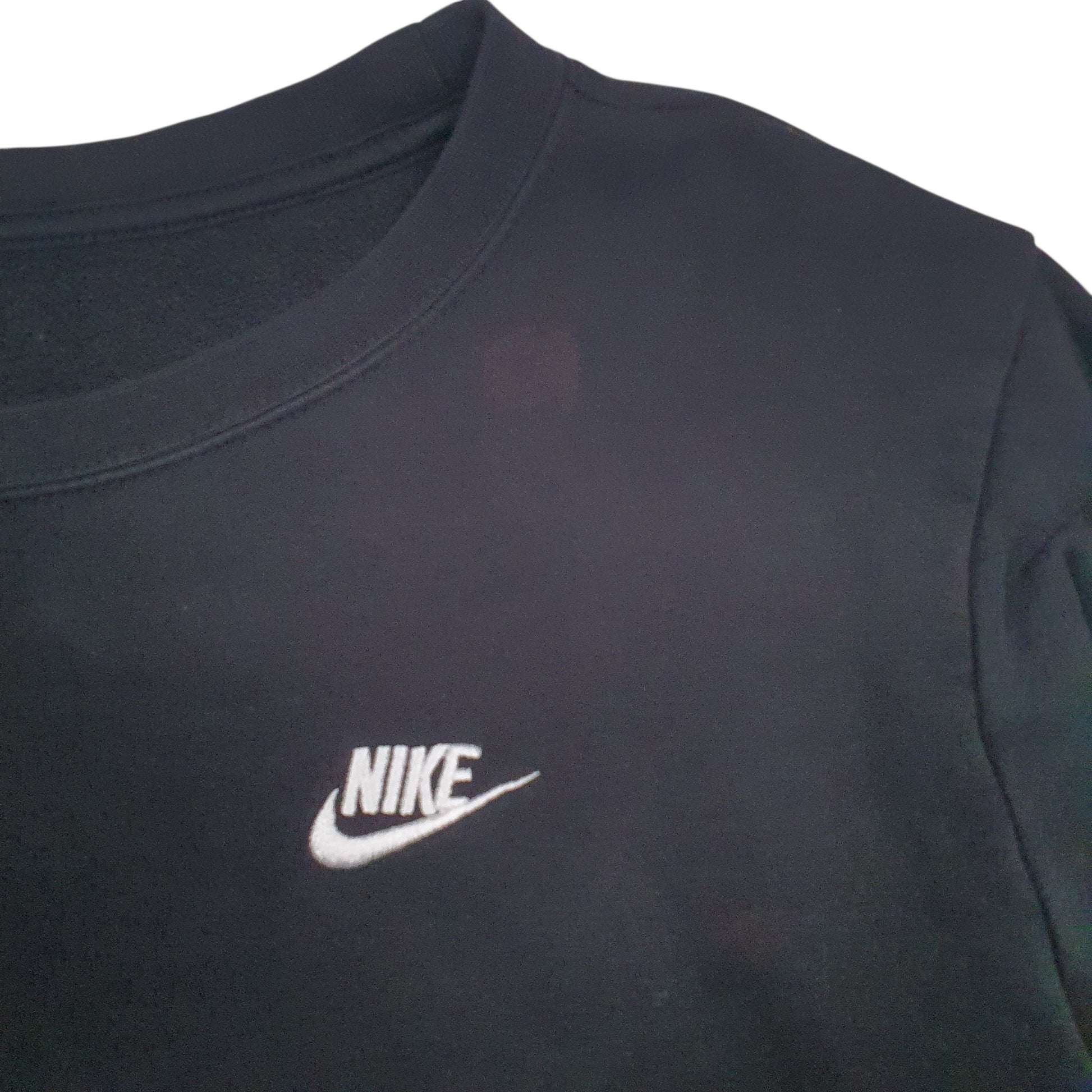 Womens Black Nike  Crewneck Jumper