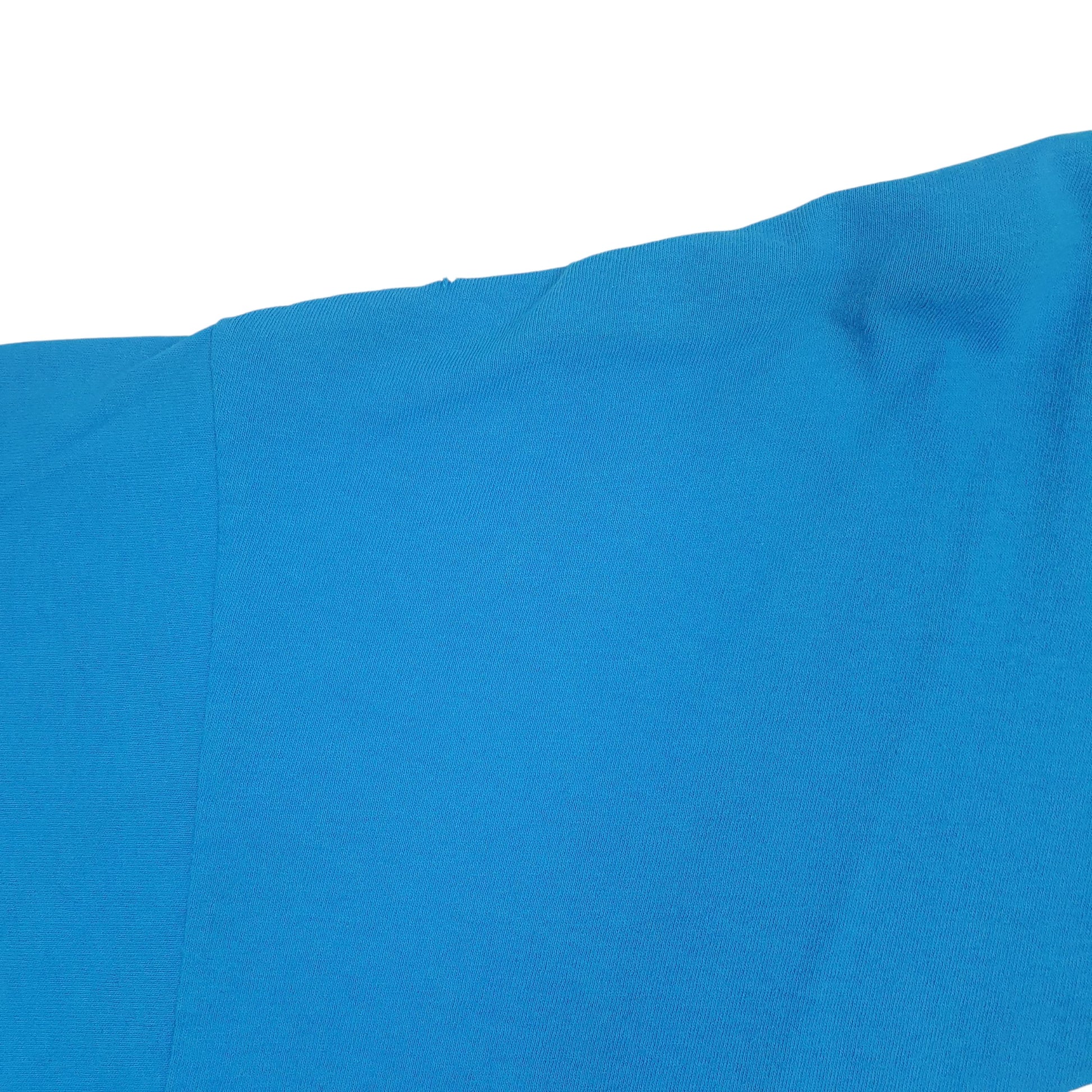 Mens Blue Unbranded Greenville Softball Crewneck T Shirt