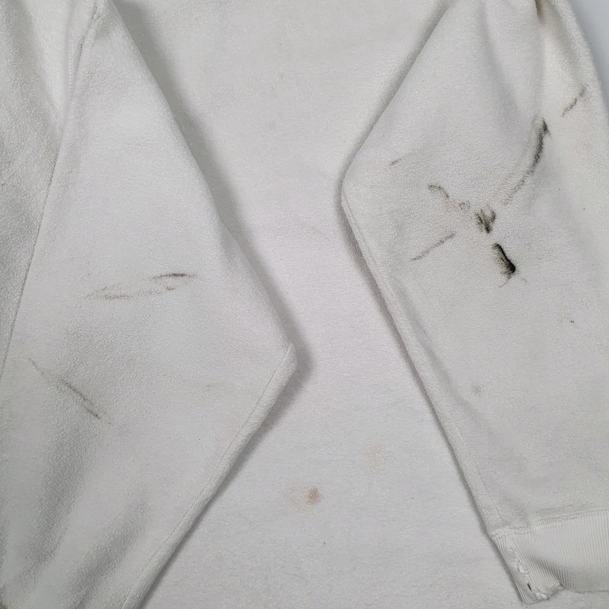 Mens White Tommy Hilfiger Vintage 00s Quarter Zip Jumper