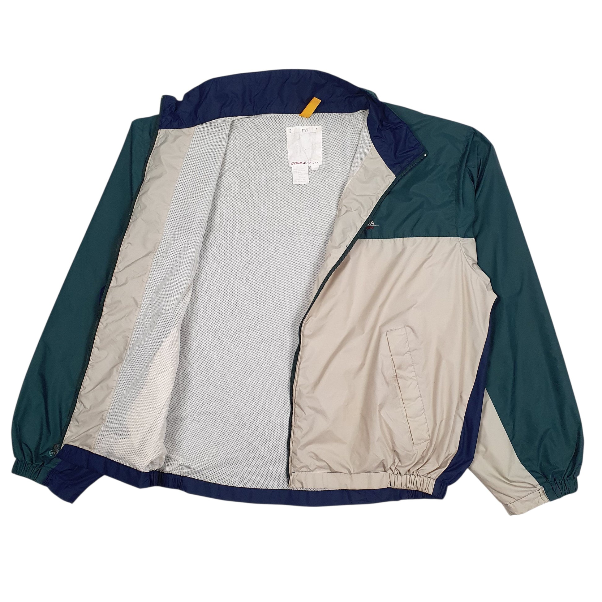 Mens Green Nautica Conpetition Vintage 90s  Coat