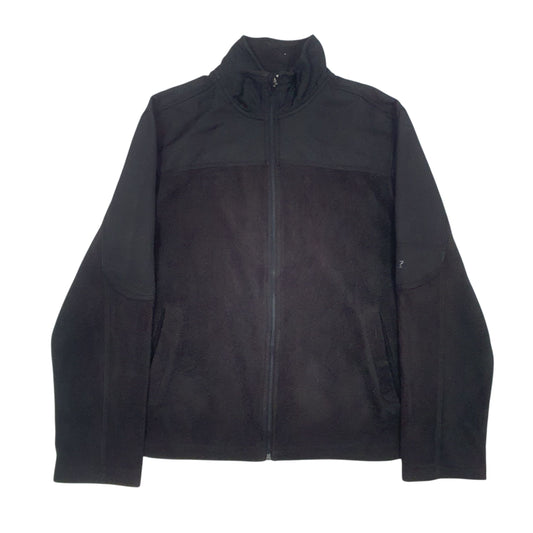 Mens Black Starter  Full Zip Jumper