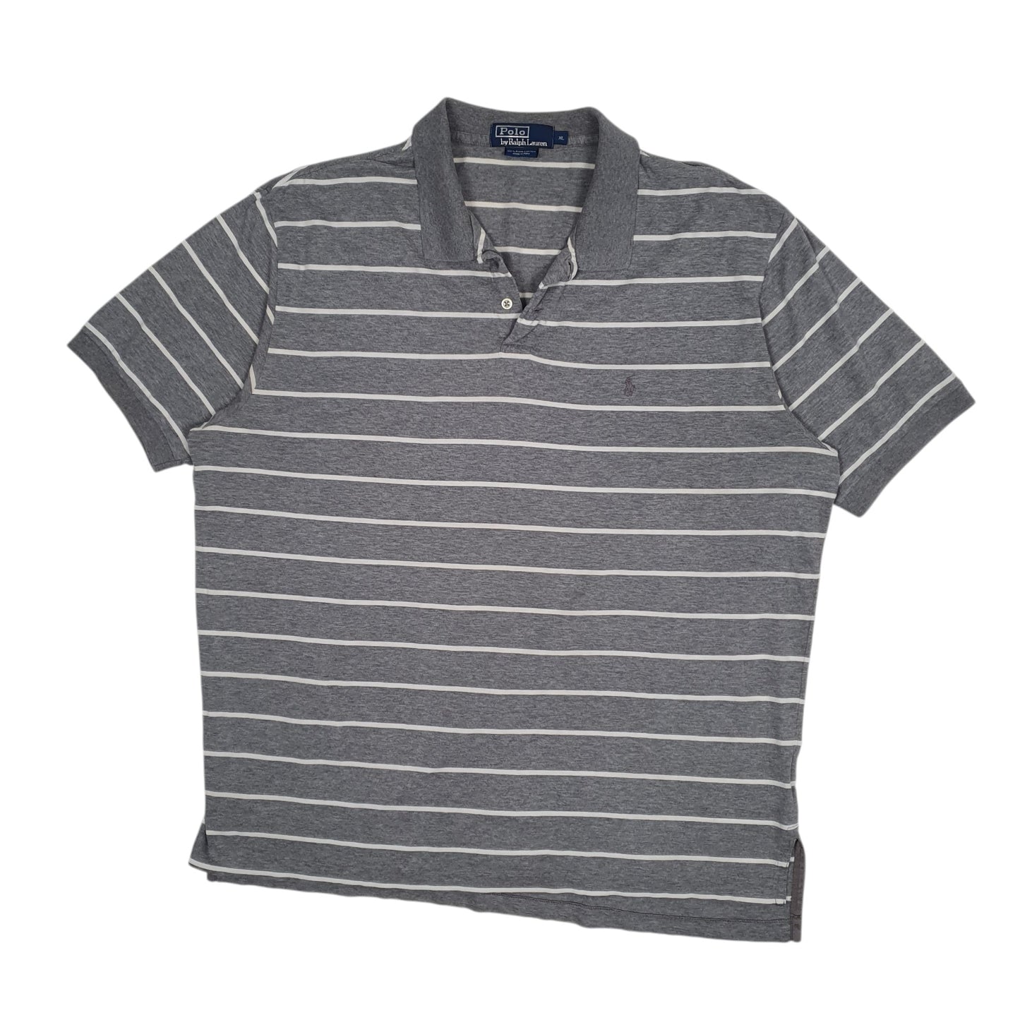 Mens Grey Polo Ralph Lauren  Short Sleeve Polo Shirt