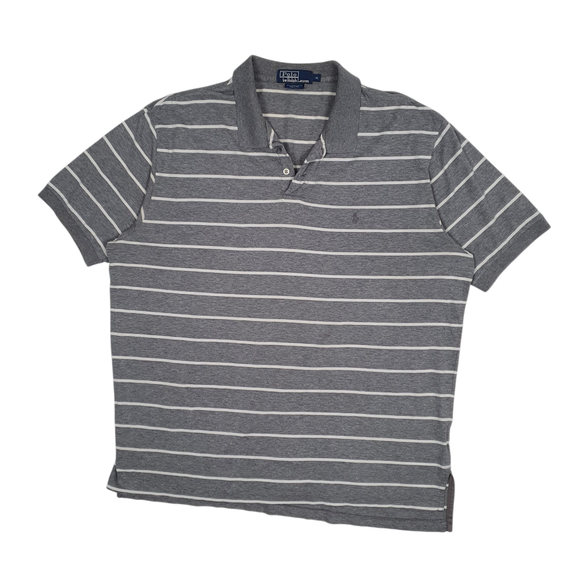 Mens Grey Polo Ralph Lauren  Short Sleeve Polo Shirt