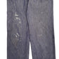 Mens Blue Unbranded Vintage French Full Zip Jeans