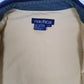 Mens Navy Nautica Vintage 90s Bomber Windbreaker Crewneck Coat