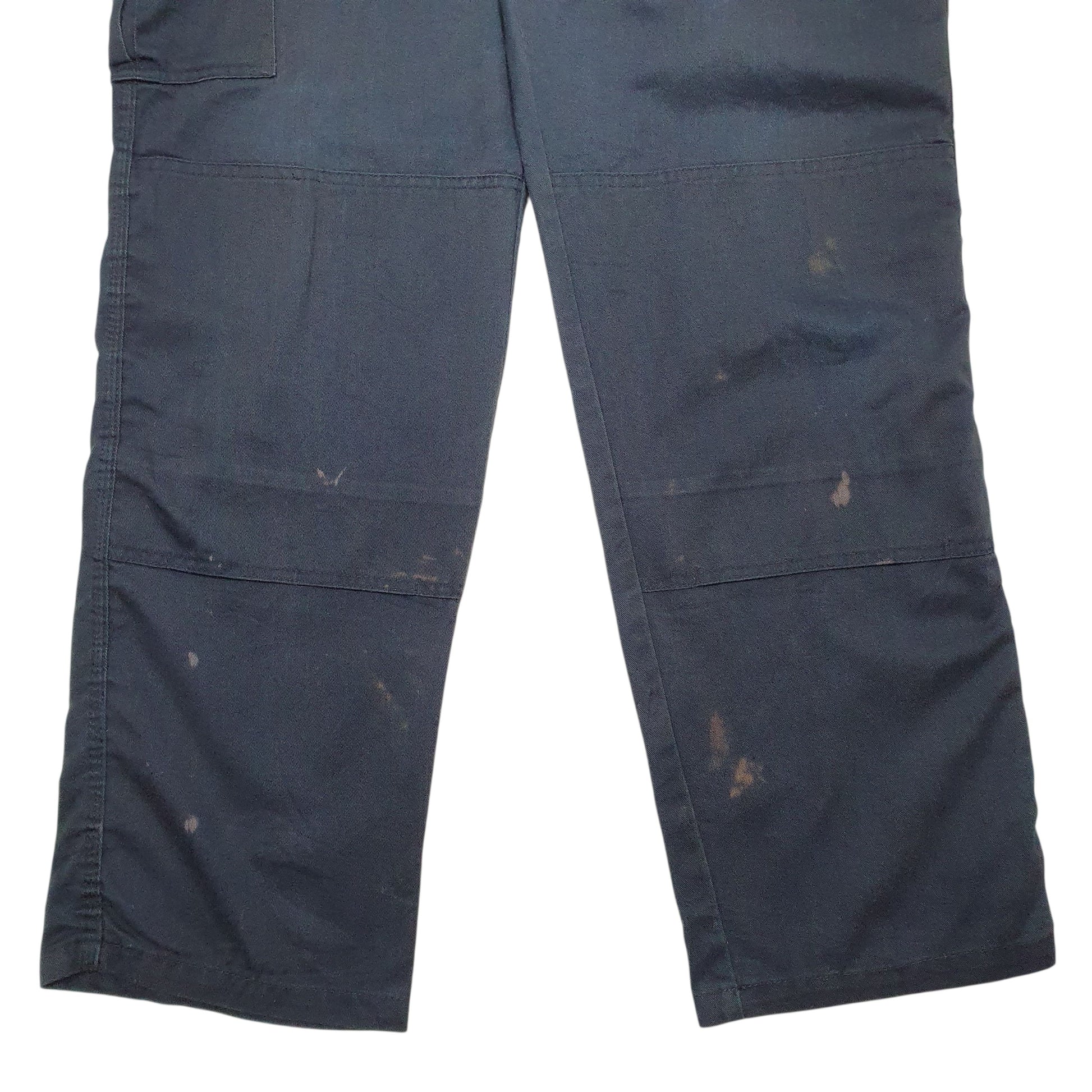 Mens Navy Dickies Workwear  Trousers